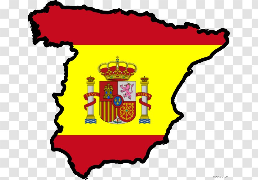 Flag Of Spain Clip Art Transparent PNG