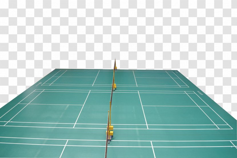 Badminton Download Vecteur - Flooring - Professional Match Court Transparent PNG