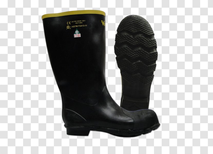 Riding Boot Steel-toe Wellington Shoe - Natural Rubber - Steeltoe Transparent PNG