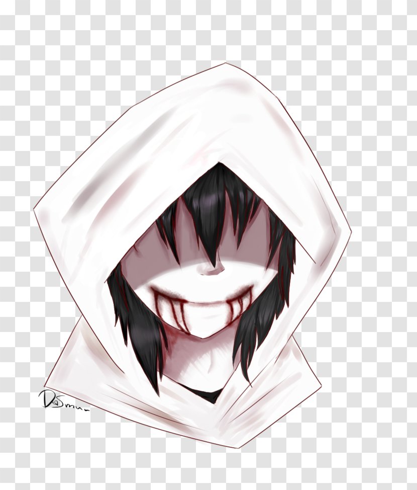 Mouth - Jaw - Jeff The Killer Transparent PNG