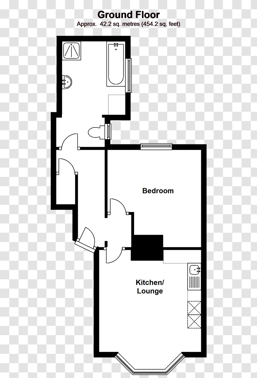 Floor Plan Product Line Angle Design - Drawing Transparent PNG