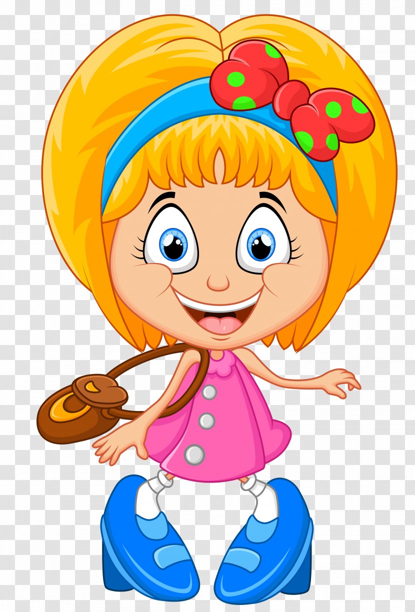 Child Cartoon - Happy - Play Transparent PNG