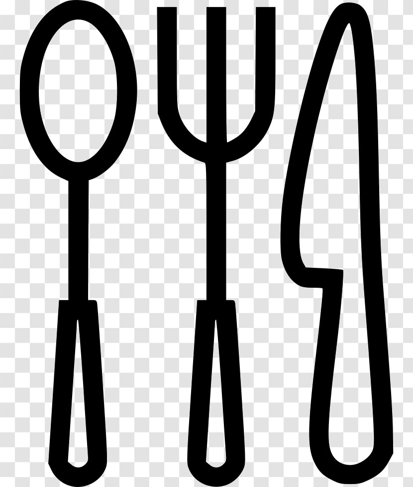 Spoon Fork Knife Tableware - Kitchen Utensil - Cookout Cartoon Utensils Transparent PNG