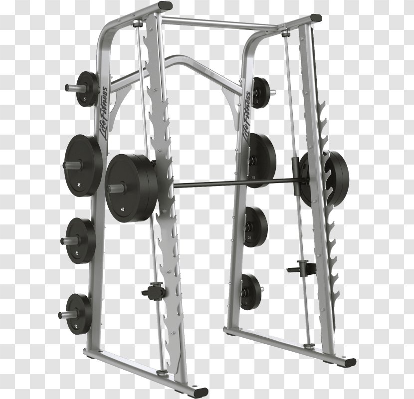 Smith Machine Bench Fitness Centre Power Rack Exercise Equipment - Leg Extension - Gym Equipments Transparent PNG