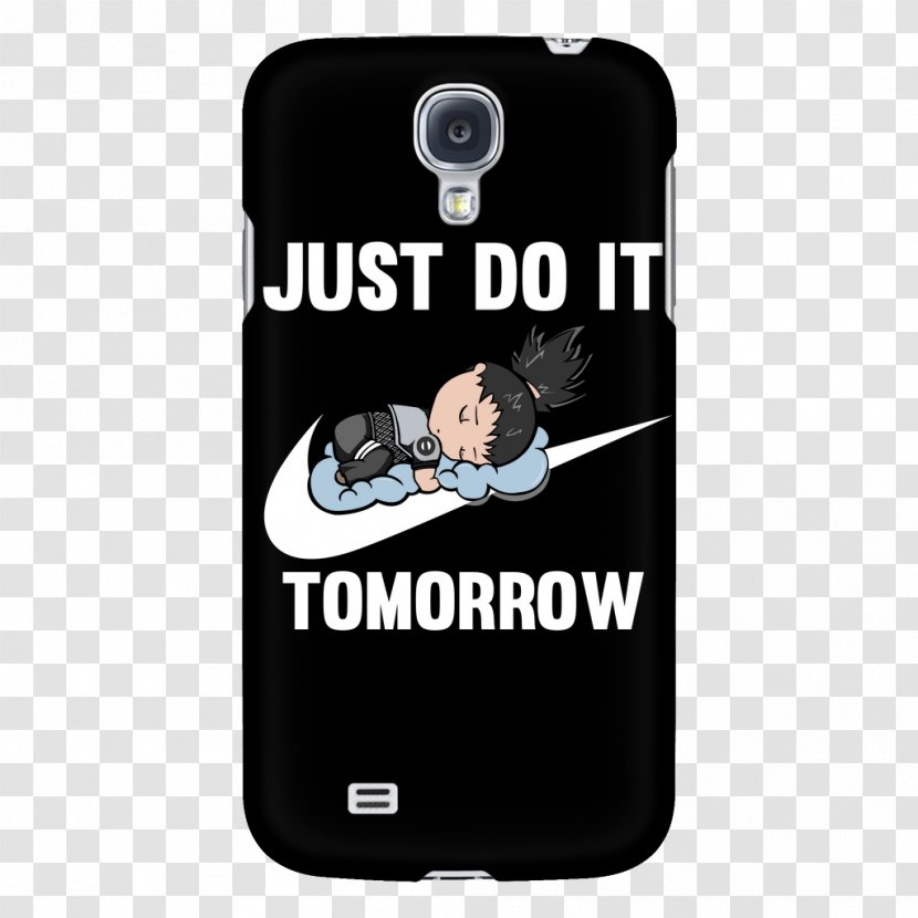 T-shirt Just Do It Kakashi Hatake Obito Uchiha Mobile Phones - Button Transparent PNG