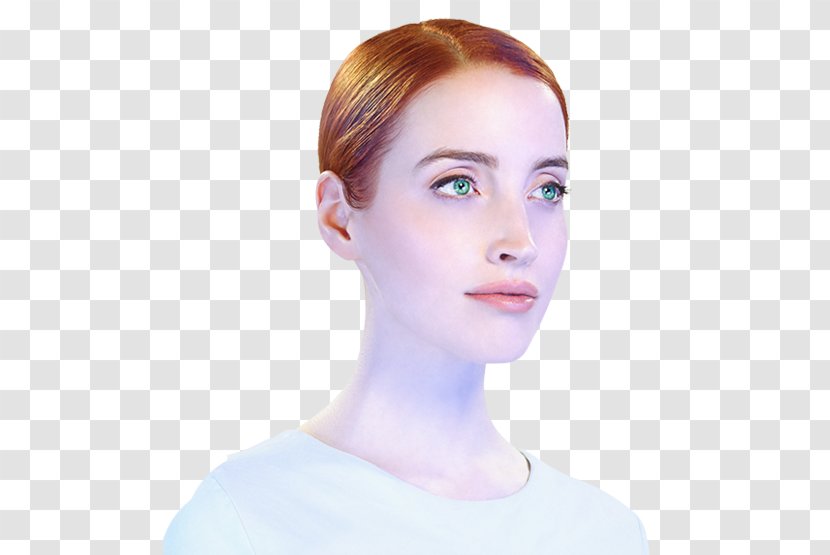 Humans Television Show Humanoid Robot Android - Hair Coloring - Headshot Transparent PNG