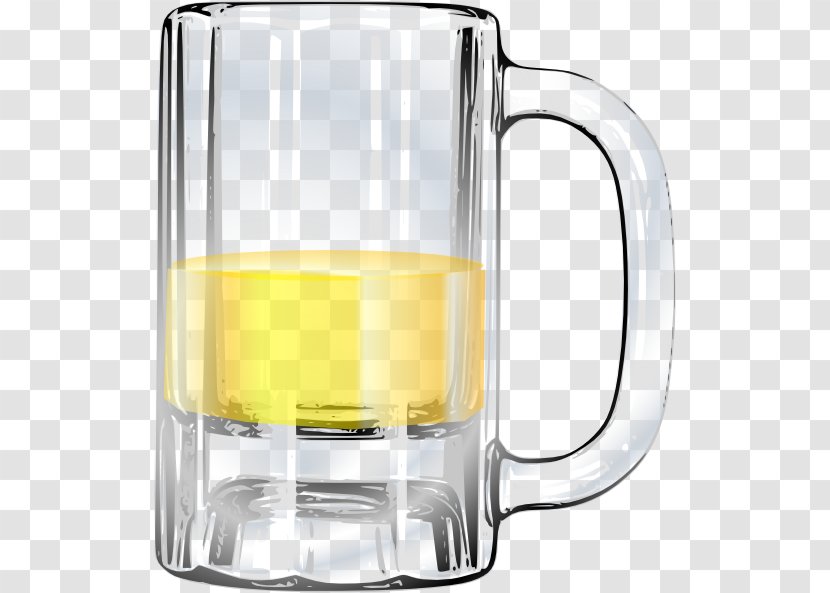 Beer Glassware Mug Root Clip Art - Glass - Of Transparent PNG