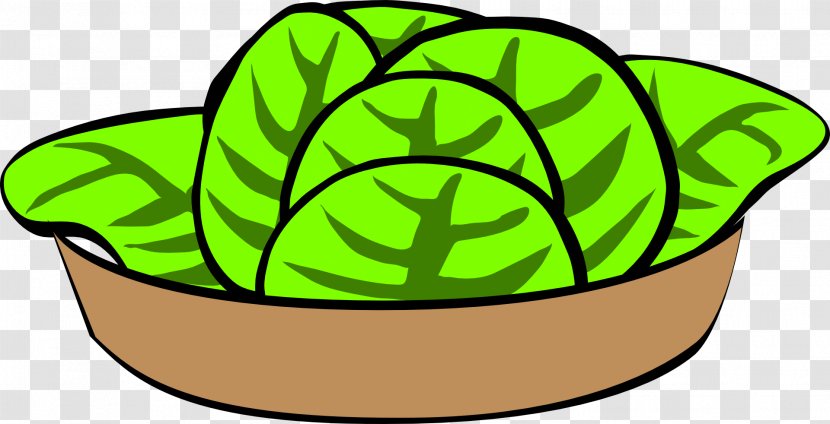 Caesar Salad Greek Chicken Clip Art - Hat - A Cabbage Leaf Transparent PNG
