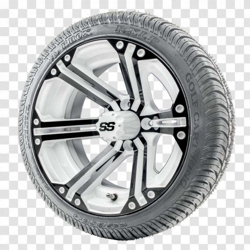Car Alloy Wheel Tire Golf Buggies - Bicycle Wheels Transparent PNG