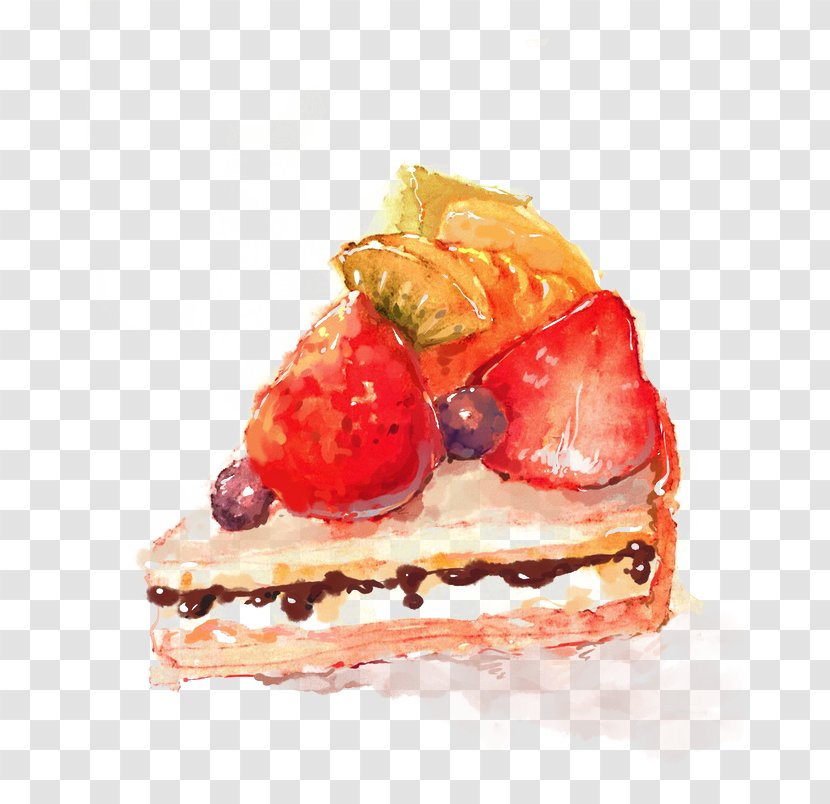 Ice Cream Cupcake Tea Profiterole Dessert - Aedmaasikas - Cake Transparent PNG