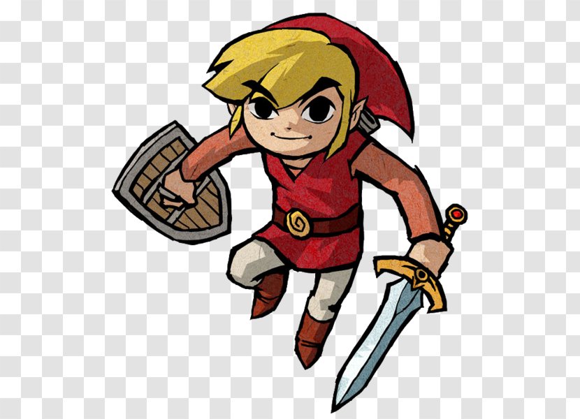 The Legend Of Zelda: Four Swords Adventures A Link To Past And Wind Waker - Male - Boy Transparent PNG