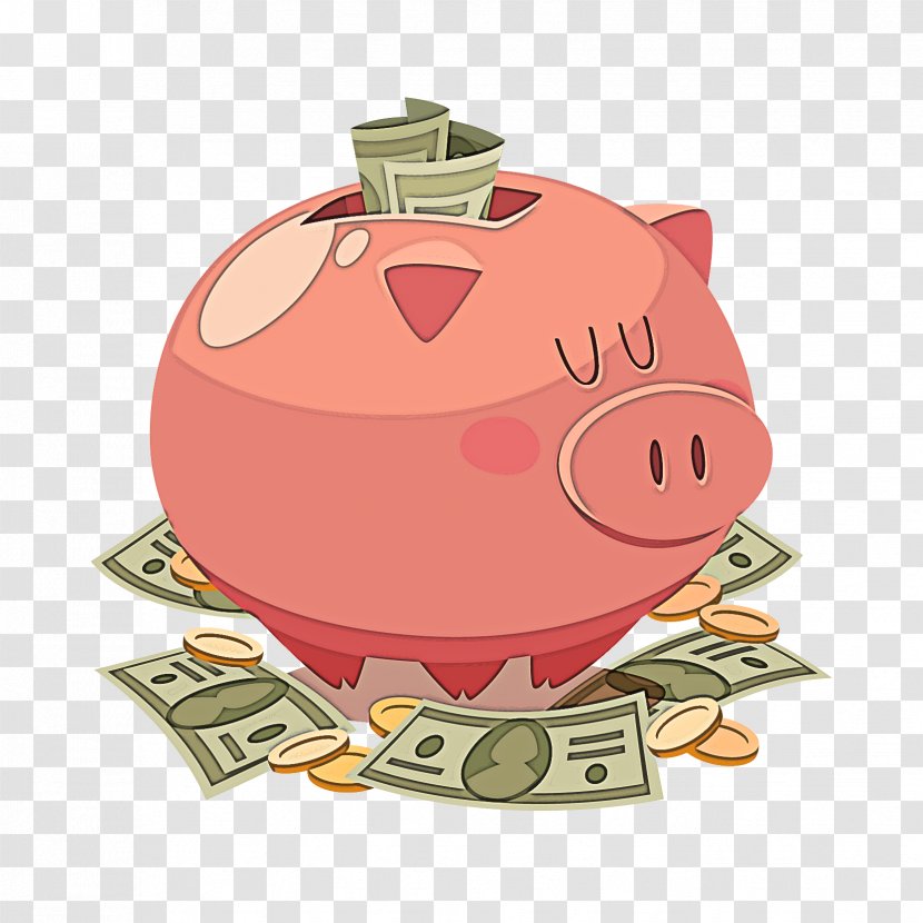 Piggy Bank - Saving - Suidae Money Transparent PNG