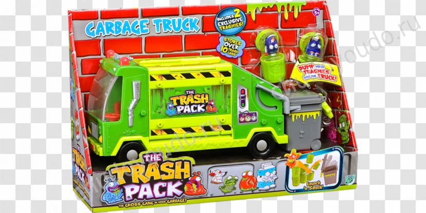 Vehicle Trash Pack Garbage Truck Waste Toy - Fungus Amungus Transparent PNG
