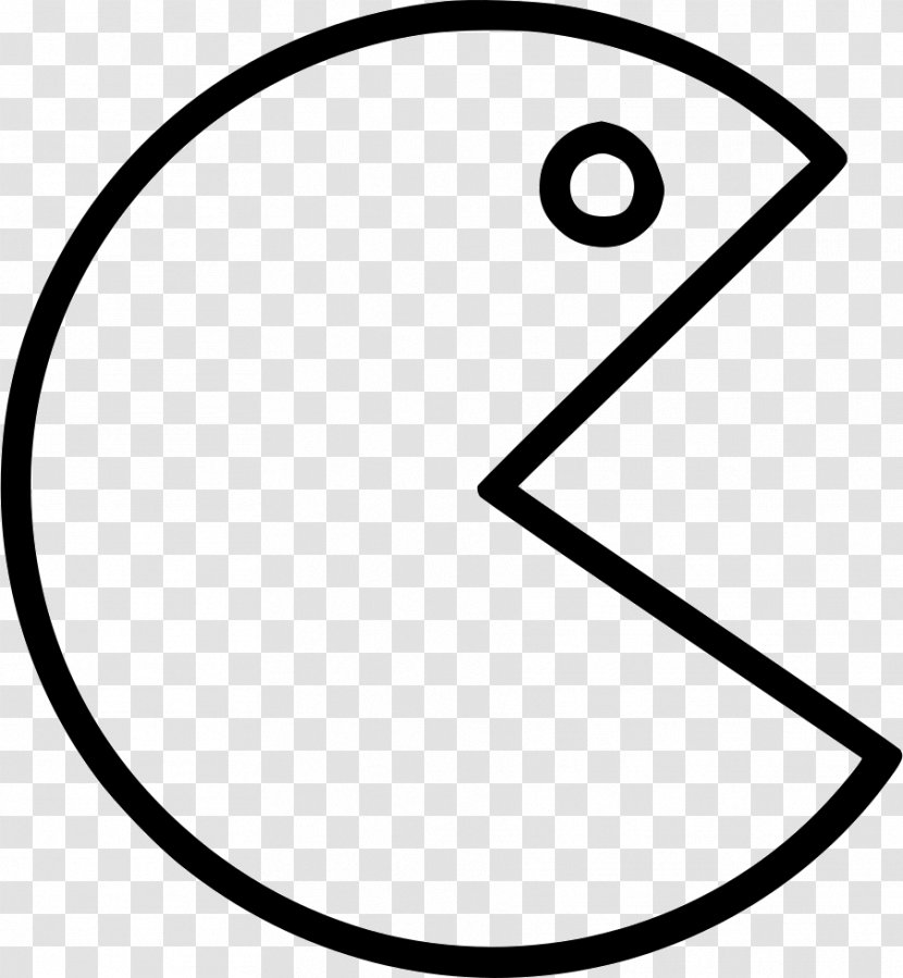 Pac-Man Drawing Image Pencil - Computer Font - Fun Letters Transparent PNG