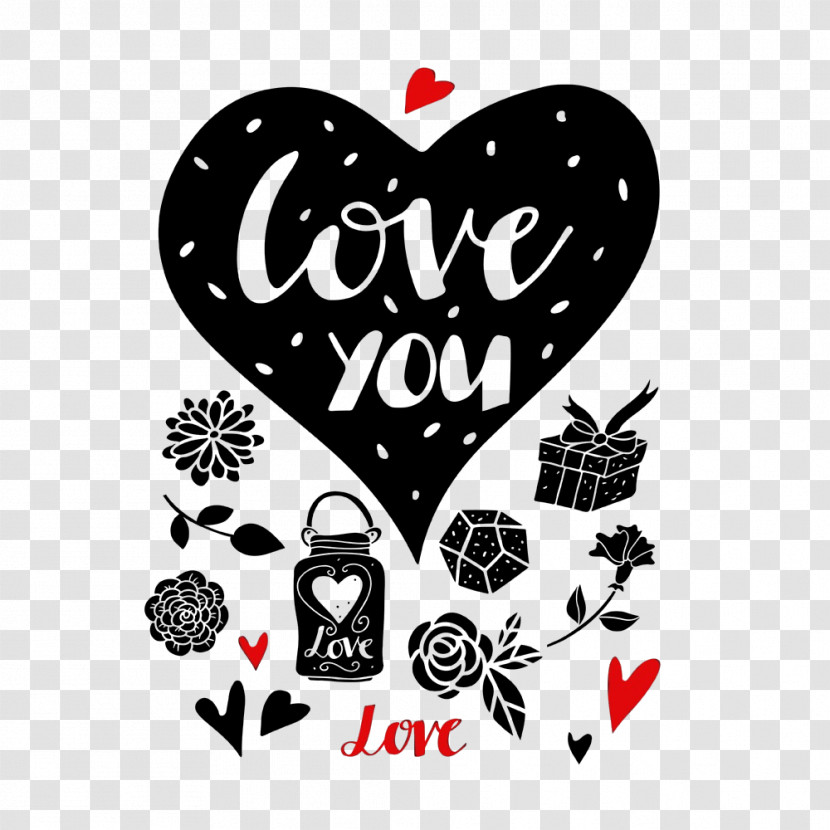 Heart Text Font Logo Love Transparent PNG