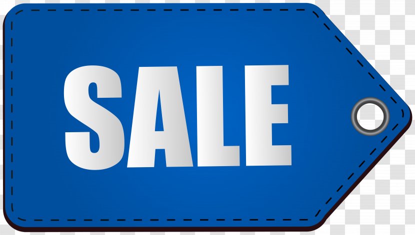 Sales Tag Clip Art - Royalty Free - Blue Sale Transparent Image Transparent PNG