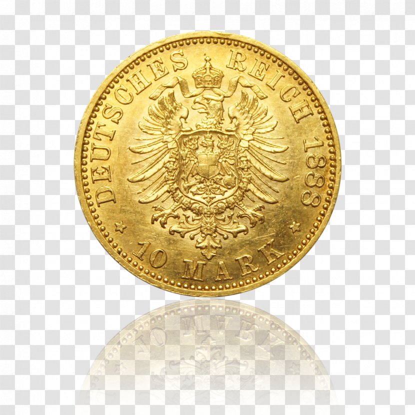 Gold Coin Silver Kingdom Of Prussia - Material Transparent PNG