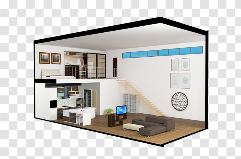 House Room Loft Heating Radiators Study - Property - Electronic Control Unit Transparent PNG