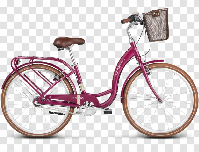 City Bicycle Kross SA Frames Shop - Pink Bike Transparent PNG