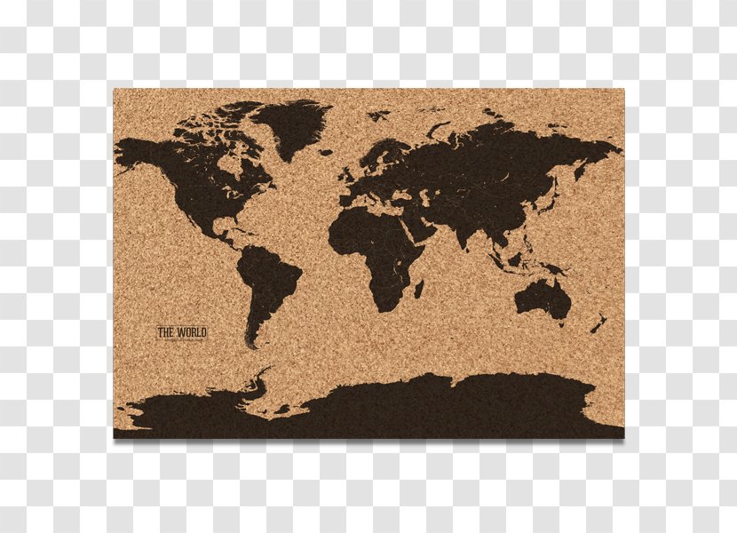World Map Bulletin Board Globe Transparent PNG