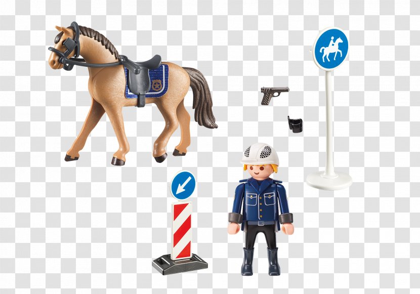 Horse Mounted Police Playmobil Officer - Online Shopping Transparent PNG
