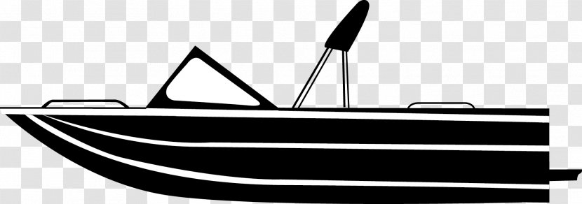 Jetboat Wakeboard Boat Clip Art - Monochrome Photography Transparent PNG