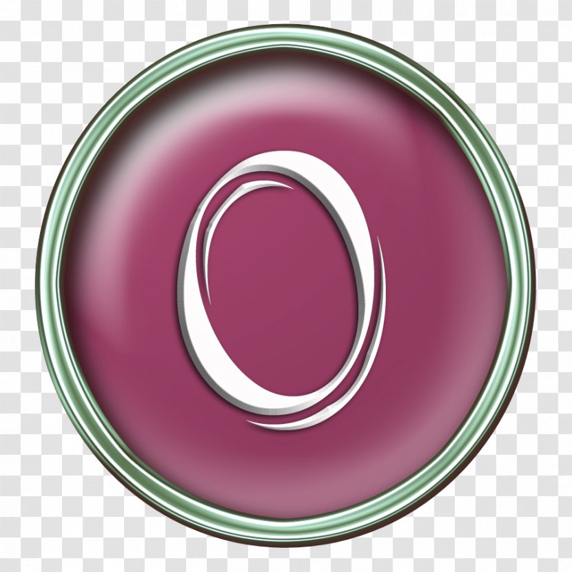 Pink M Circle - Magenta Transparent PNG