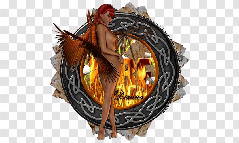 Legendary Creature - Mythical - Fire Angel Transparent PNG