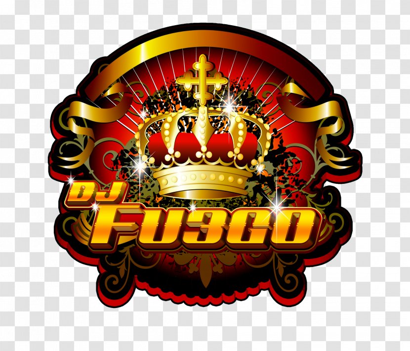 Logo Brand Crown Font - Dj Artist Transparent PNG