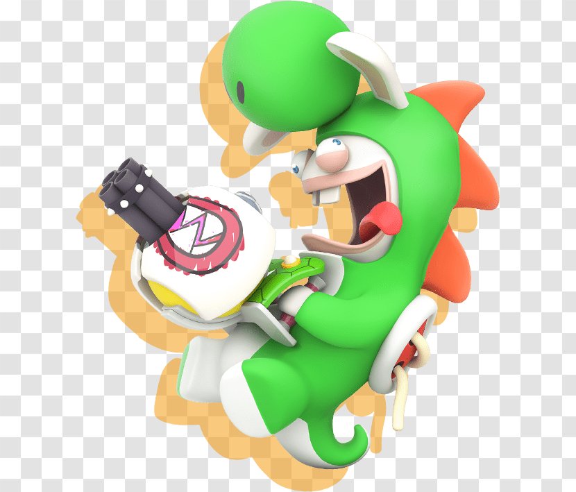 Mario + Rabbids Kingdom Battle & Yoshi Princess Peach Luigi Toad - Plant Transparent PNG