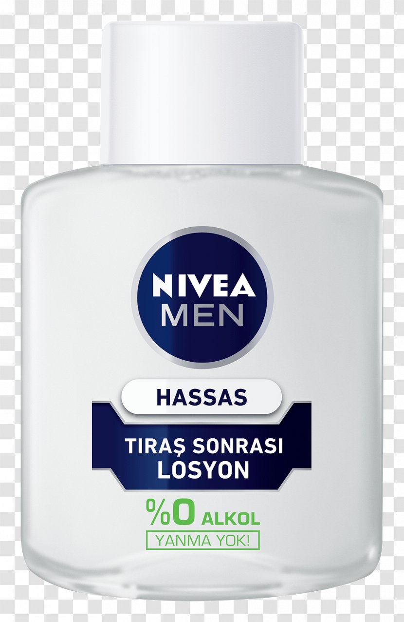 Lotion Aftershave NIVEA MEN Sensitive Moisturiser Lip Balm - Hamamelis Transparent PNG
