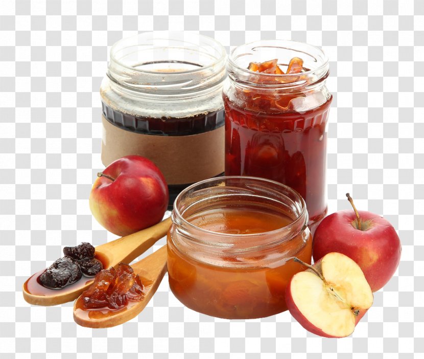 Varenye Waffle Honey Fruit Preserves Sugar - Dessert - Jam Jar Transparent PNG