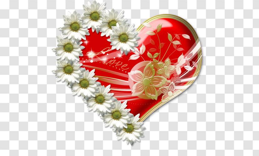 Heart Floral Design Vinegar Valentines Valentine's Day Clip Art - Christmas Ornament Transparent PNG
