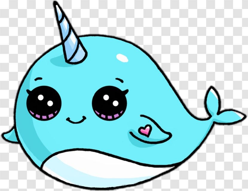 Drawing Unicorn Narwhal Cartoon Image - Tree Transparent PNG