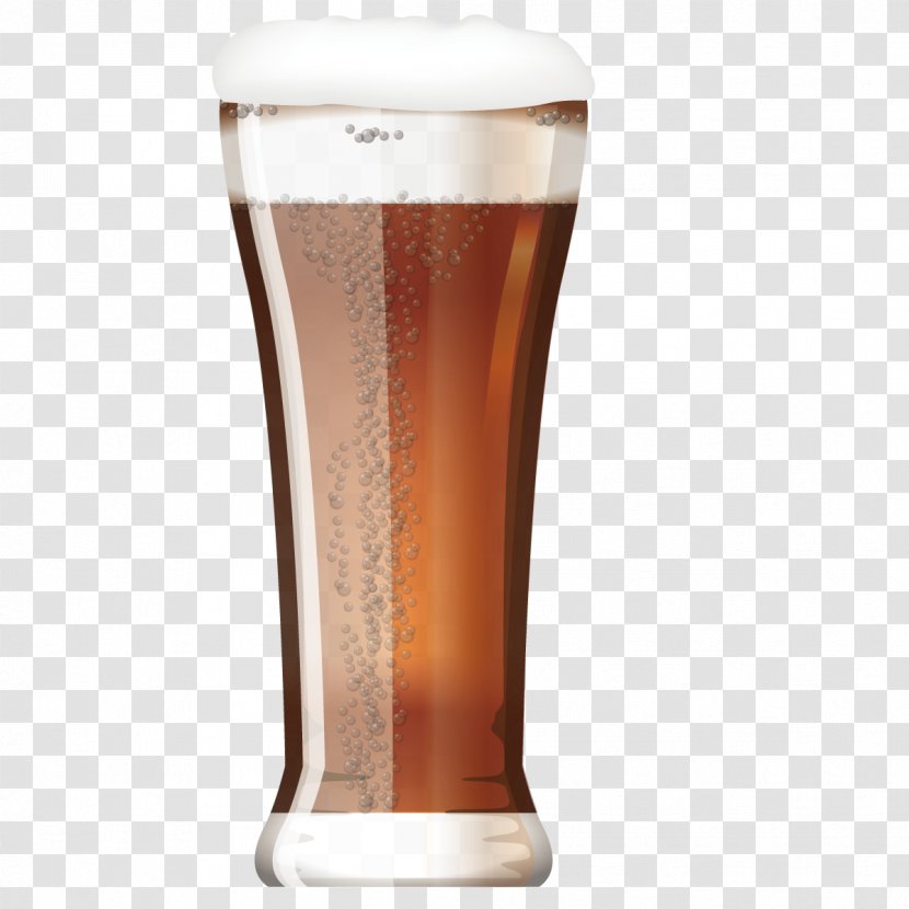 Beer Brown Ale Bottle Photography - Drink - Vector Glass Of Transparent PNG