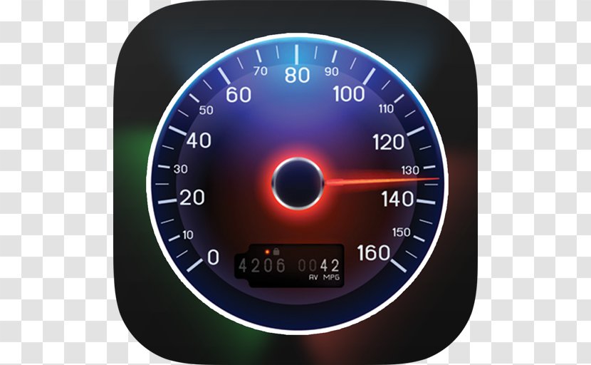 Car Motor Vehicle Speedometers Nissan Maxima Odometer - Speed Transparent PNG