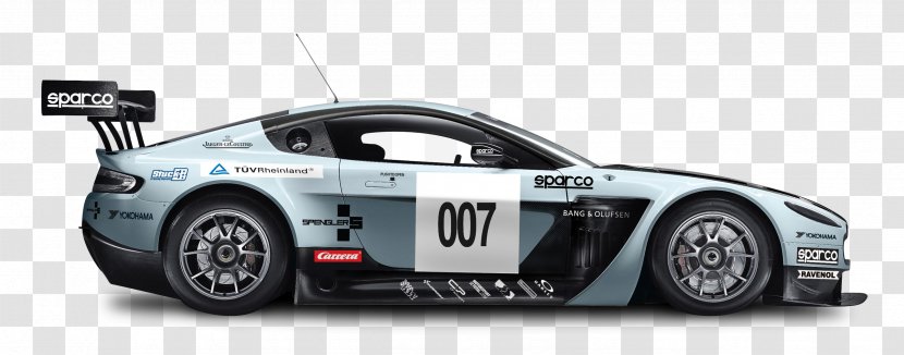 2017 Aston Martin V12 Vantage 2012 DBS - Vanquish - Blue GT3 Car Transparent PNG