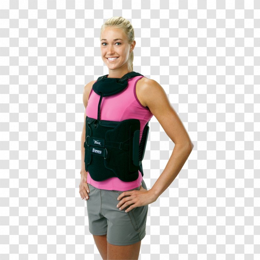 Back Brace Human Lumbar Bone Fracture Milwaukee - Braces Transparent PNG