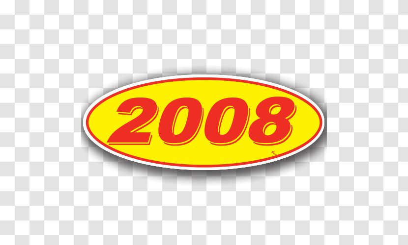Logo Brand Oval Model Year Window Stickers Product Trademark - Sticker - Highlights Transparent PNG