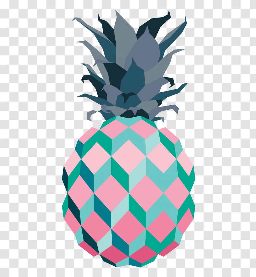Graphic Design Pineapple Poster - Silhouette Transparent PNG