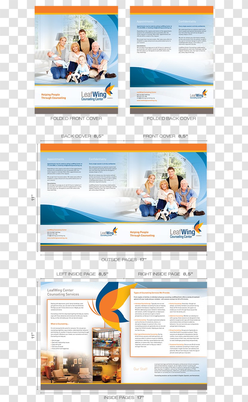 Brochure Printing - Web Page - Design Transparent PNG