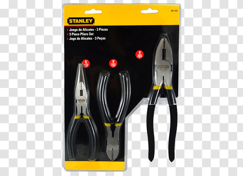 Hand Tool Set Pliers Pincers - Stanley Tools Transparent PNG