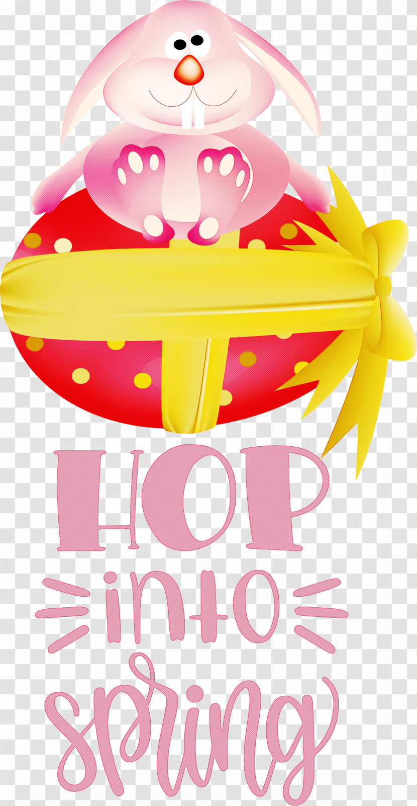 Hop Into Spring Happy Easter Easter Day Transparent PNG