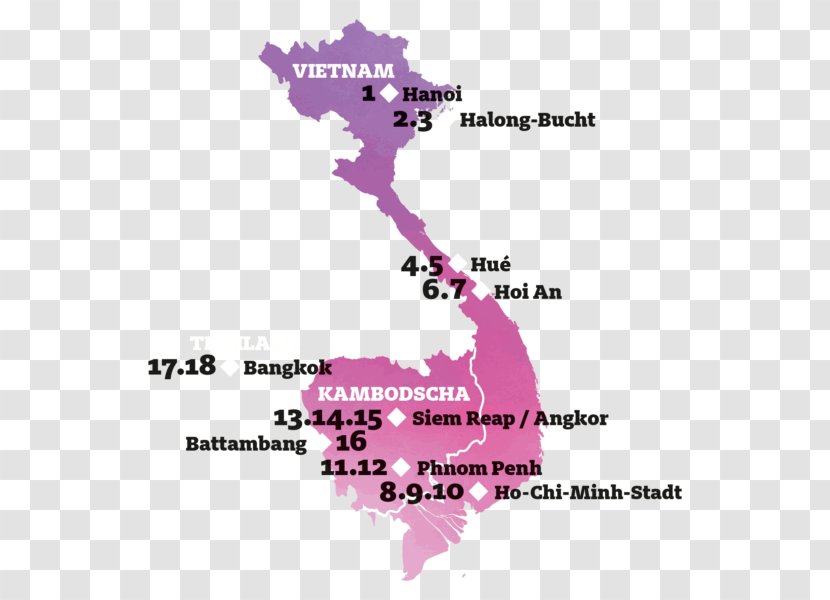Pink M Vietnamese Language Map Tuberculosis - Text - Thailand Tour Transparent PNG
