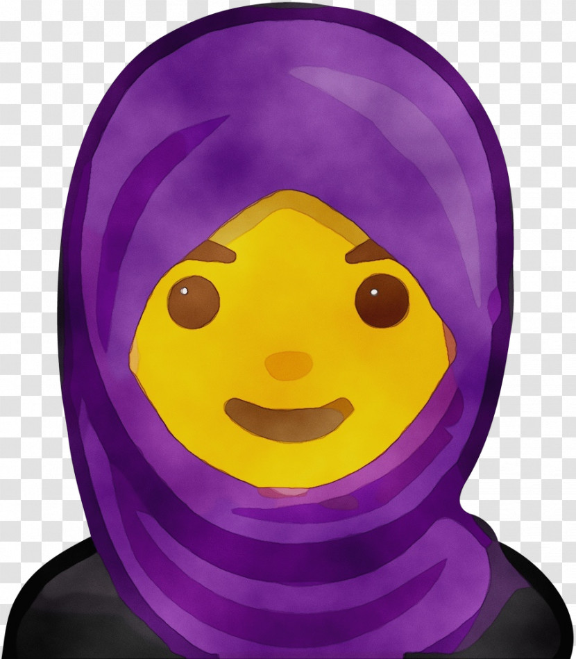 Violet Purple Yellow Smile Transparent PNG