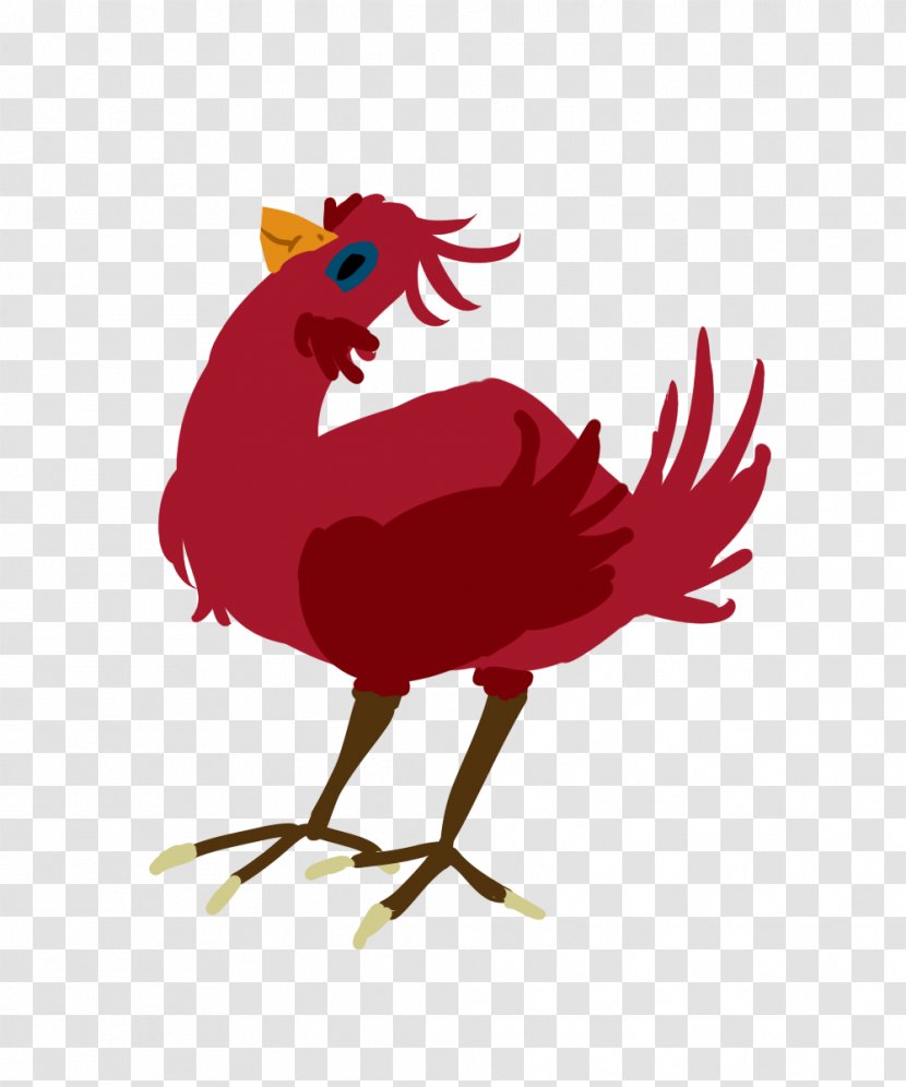Rooster Chicken Clip Art Illustration Beak - Livestock - Kawaii Overlay Transparent PNG