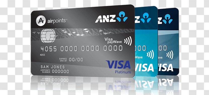 Debit Card Australia And New Zealand Banking Group Credit Visa - Multimedia - Personal Transparent PNG