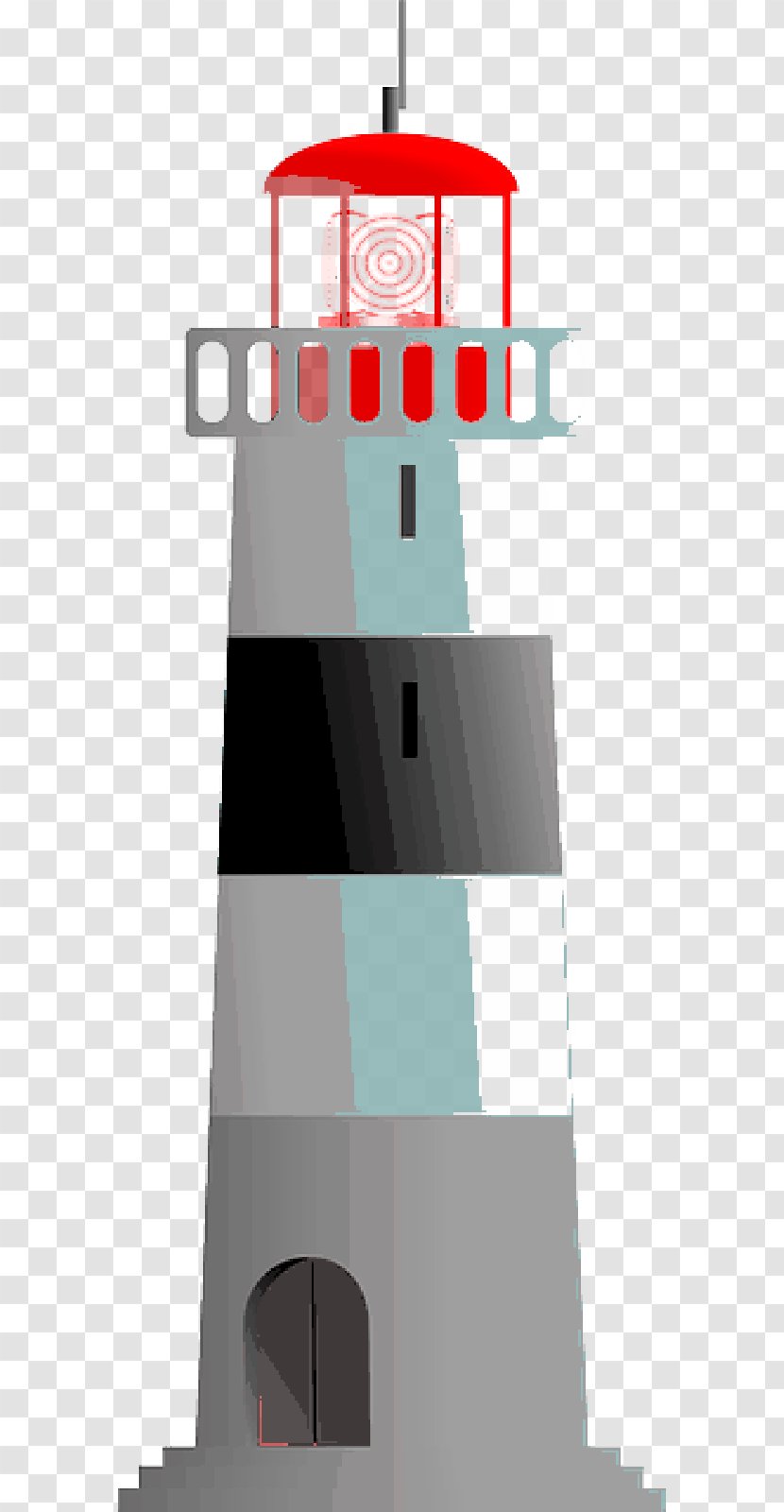 Clip Art Vector Graphics Free Content Lighthouse - Royaltyfree - Light Tower Transparent PNG