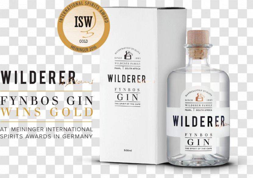 Liqueur Wilderer_Distillery Gin Whiskey Grappa - Fynbos Transparent PNG