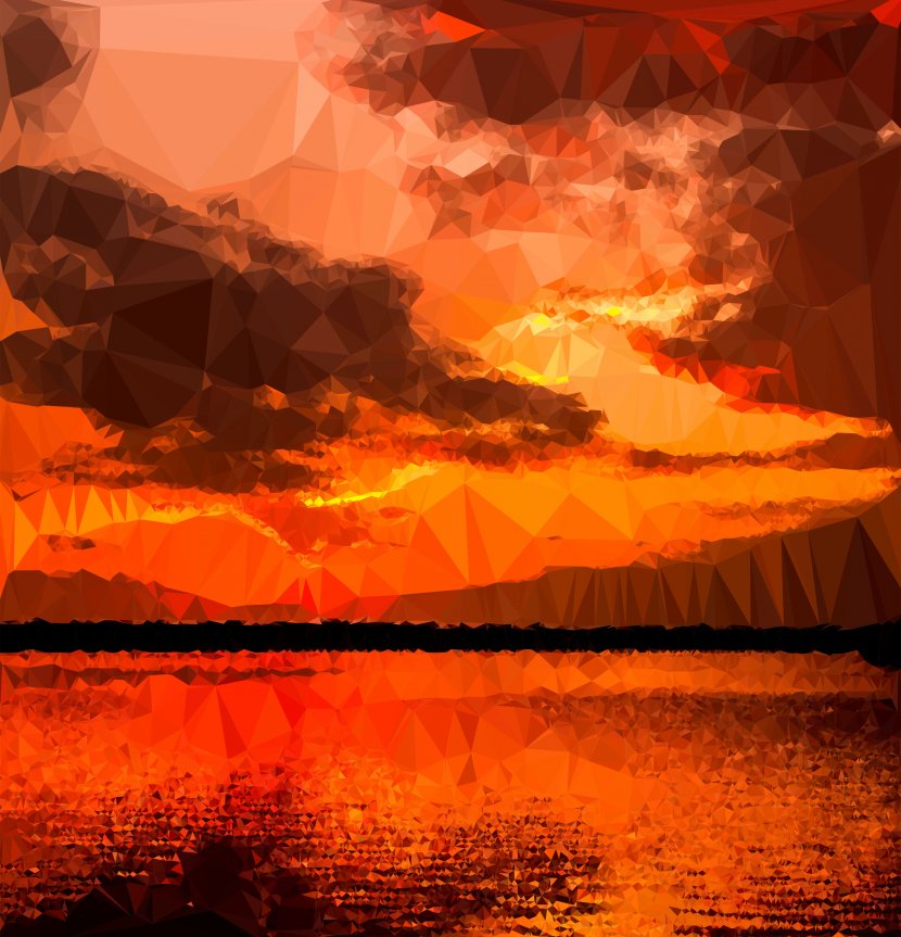 Sunset Sky Clip Art - Afterglow Transparent PNG